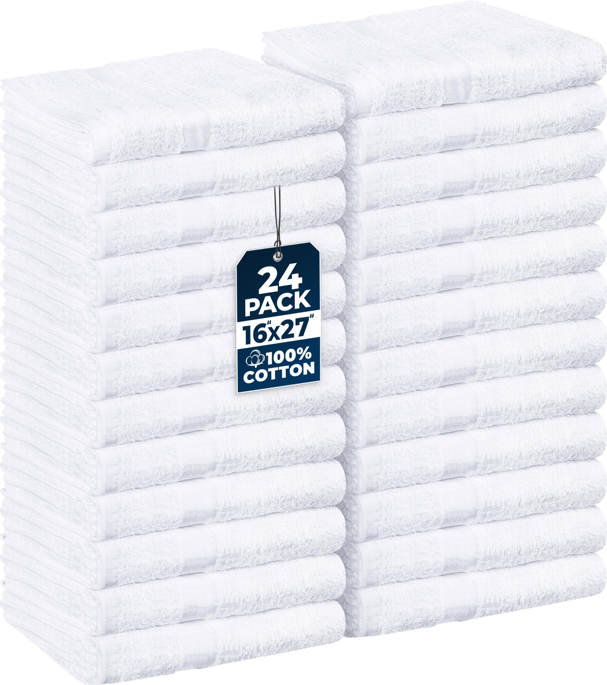 Toallas Utopia salón 24 unidades 16x27: alta absorbencia para uso diario.