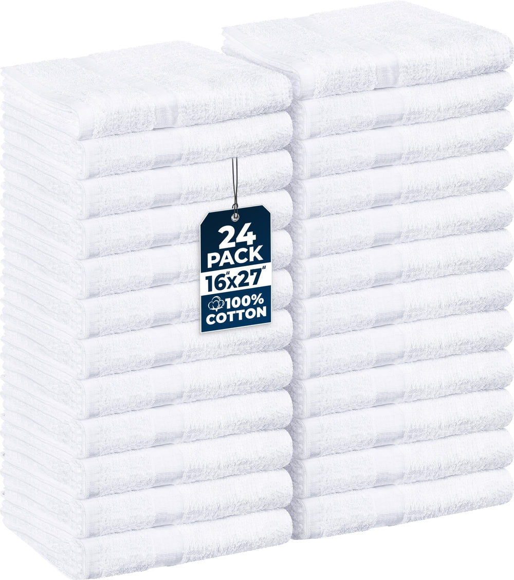 Toallas Utopia salón 24 unidades 16x27: alta absorbencia para uso diario.