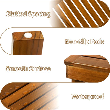 Utoplike acabado teca envejece de forma natural y elegante