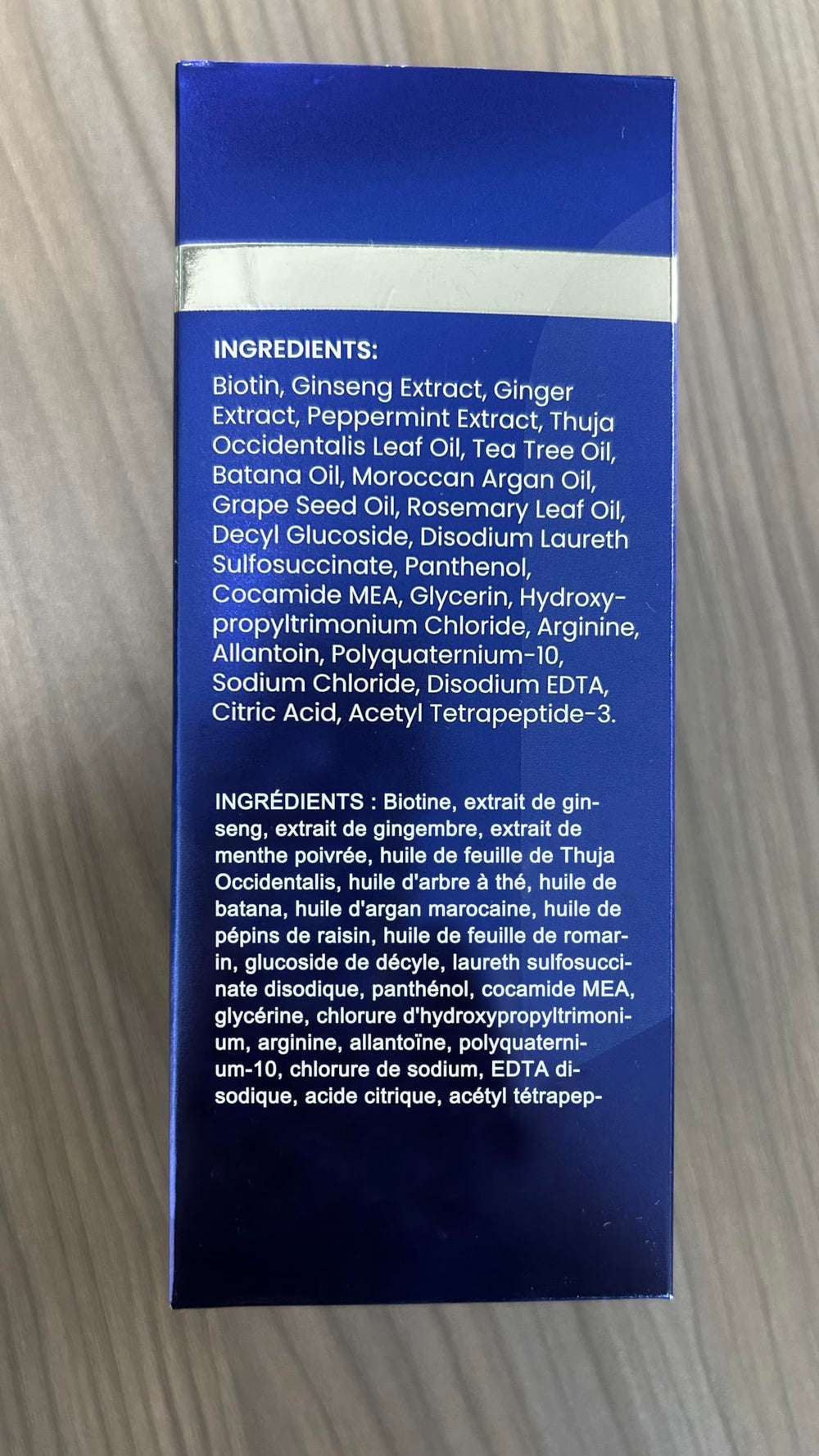 Uttse Biotion Shampoo alivia cuero cabelludo irritado con hierbas.