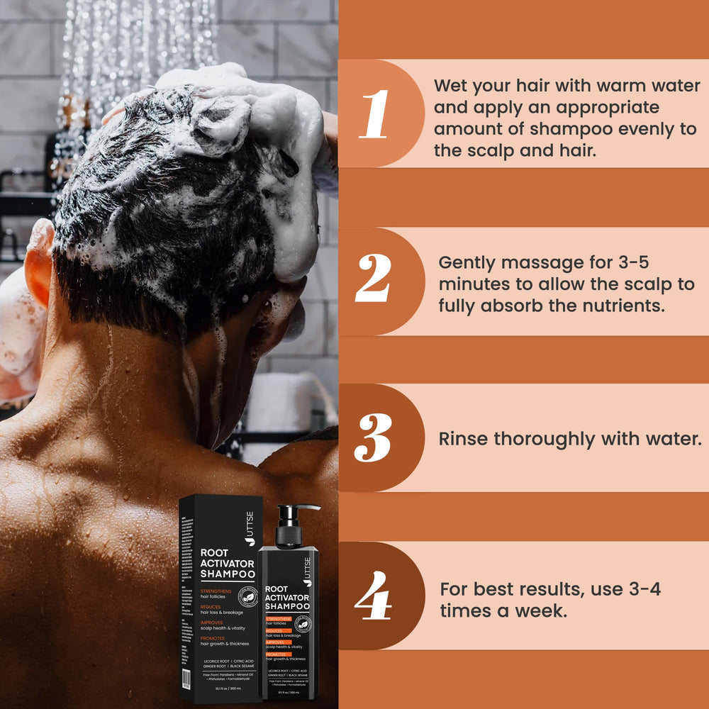 Uttse Activador usa ingredientes naturales para cuidar el cuero cabelludo con suavidad.