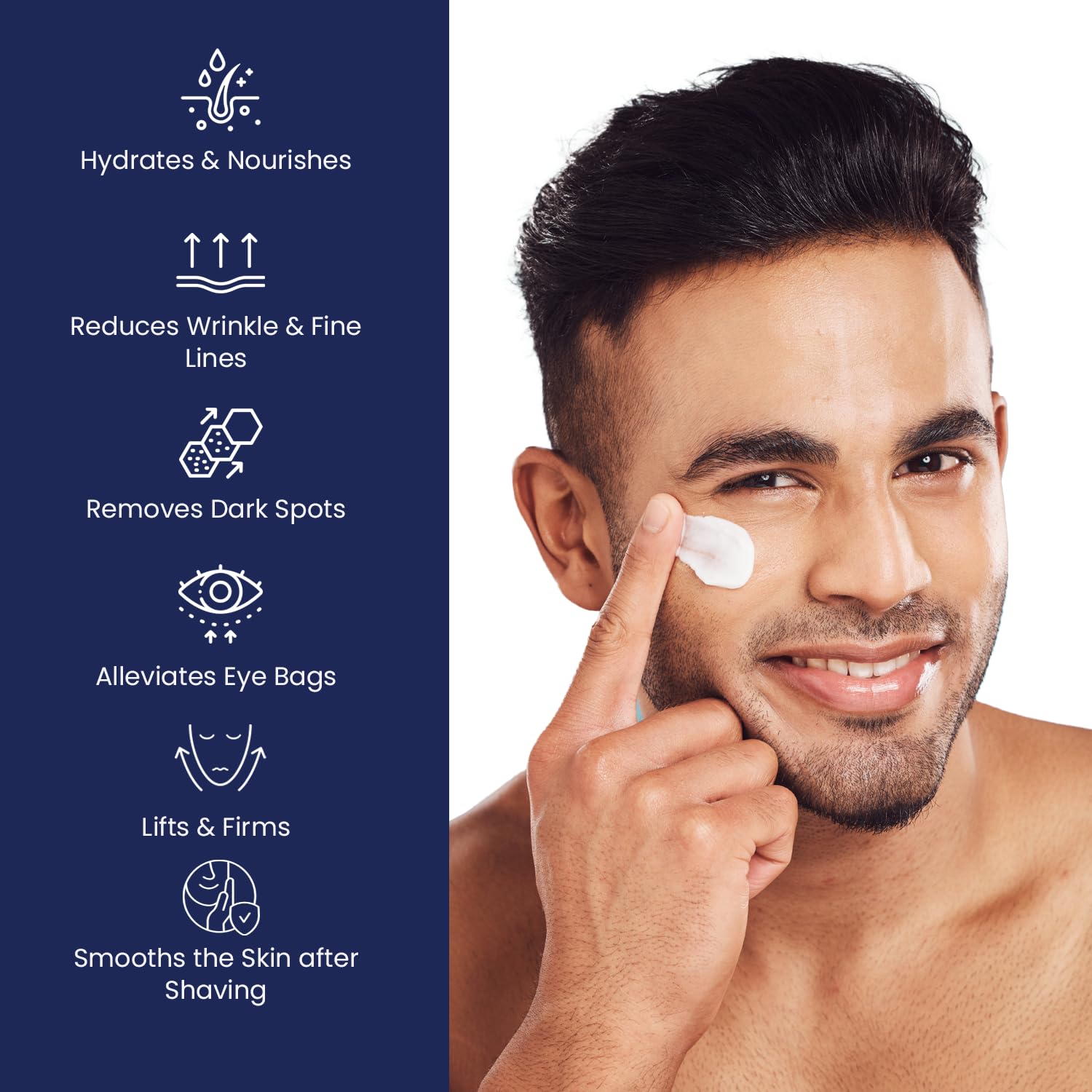 Uttse crema facial 6 en 1, aplicación diurna para piel radiante.