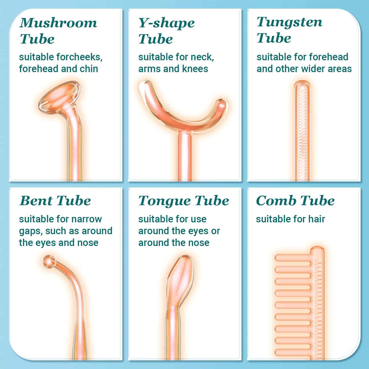 UUPAS tubo lengua para exfoliación suave y uso localizado