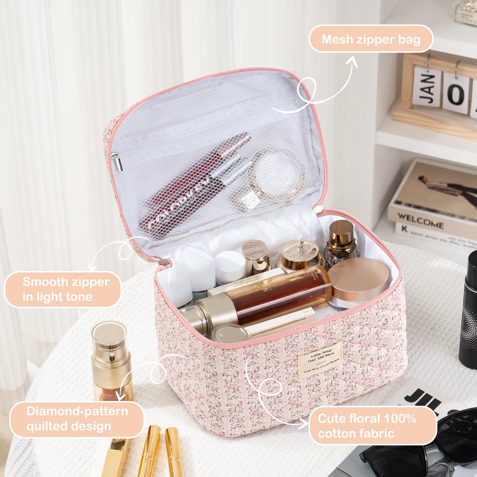 UUYUUY regalo práctico y elegante para amigas o familiares amantes de la organización.