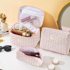 UUYUUY conjunto de 3 bolsas de maquillaje, ideal para mantener productos en orden.