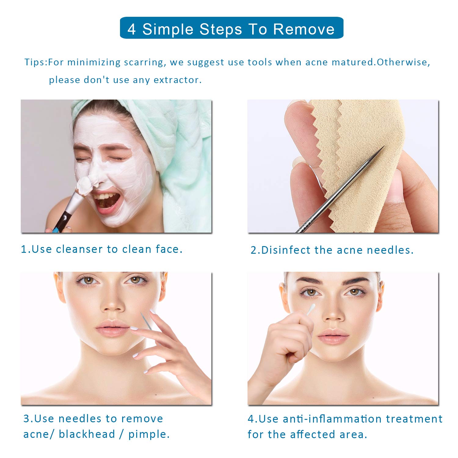 UWOIST kit limpieza y almacenamiento para higiene facial
