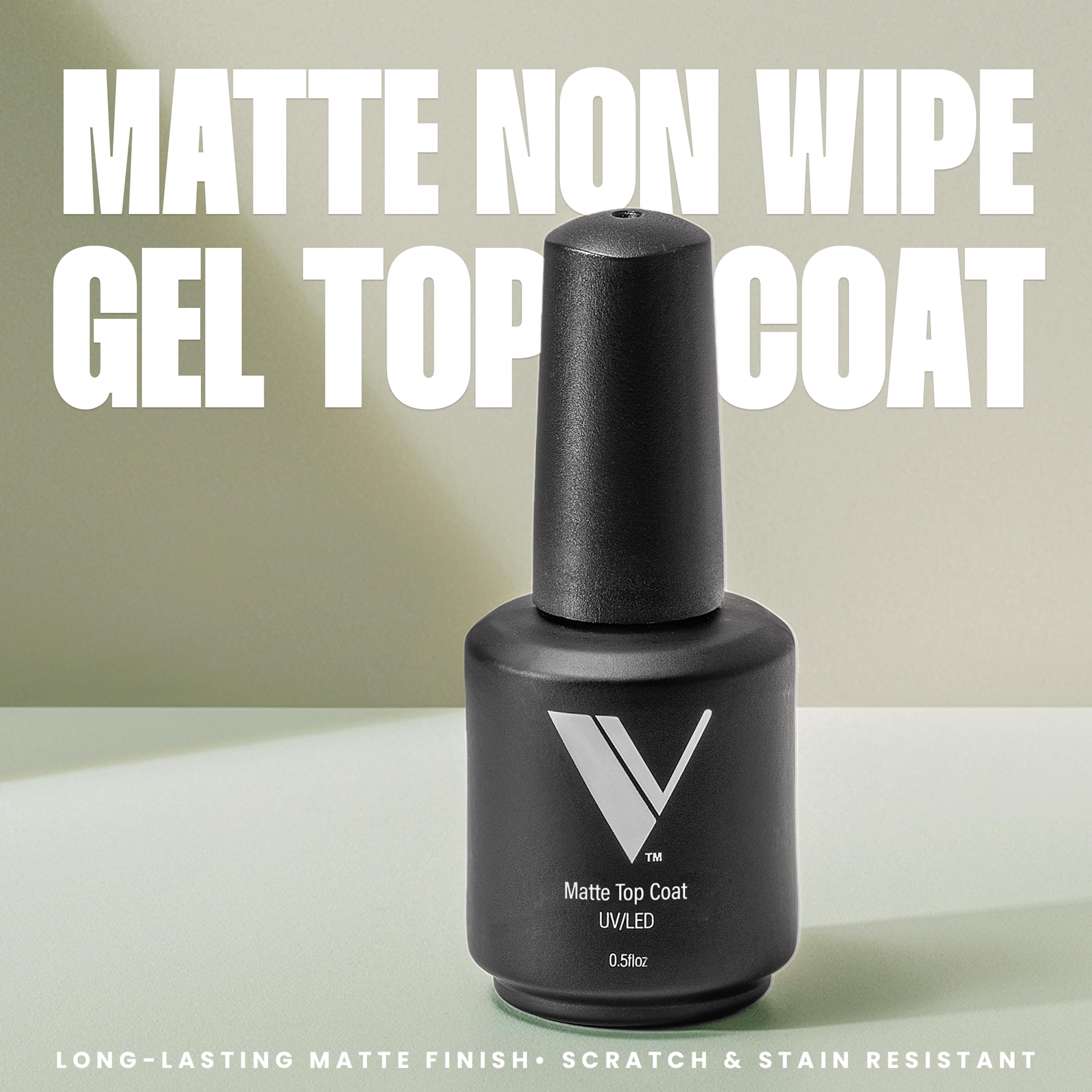 V Beauty Pure Acabado mate sedoso para uñas.