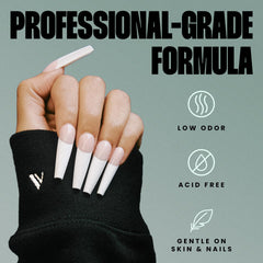 V Beauty Pure Super Bond Primer con adhesión fuerte para uñas y acabados duraderos.