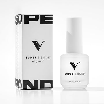 V Beauty Pure Super Bond Primer en bote de 15 ml para base duradera y fiable.
