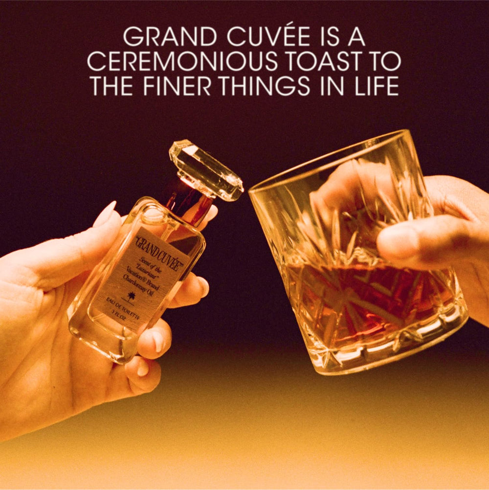 VACATION GRAND CUVÉE: diseño envase dorado que transmite lujo