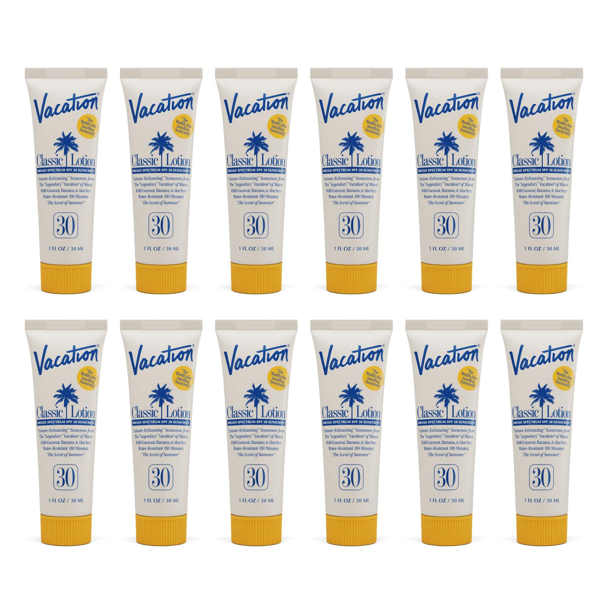 VACATION Mini Classico SPF 30: set de 12 minis para proteger la piel en viajes