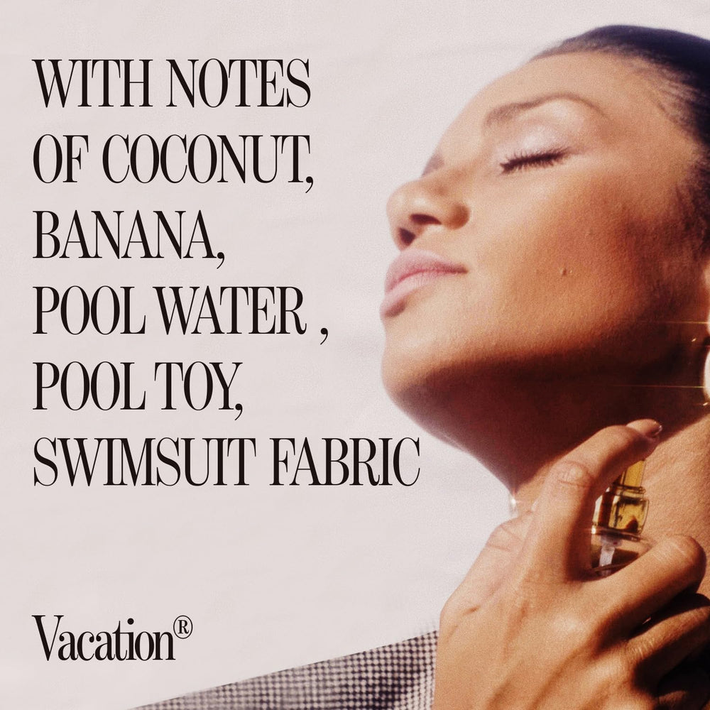 VACATION protector solar Eau de Toilette, embalaje compacto para regalo o viaje.