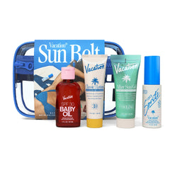 VACATION Sun Belt Lotion SPF30: texture legere et application rapide.
