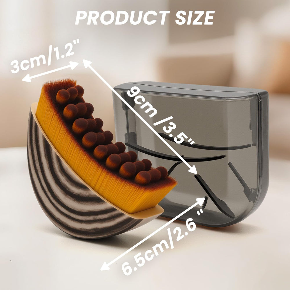 Cepillo linfático portátil de Vafada, ideal para viajar y mantener la rutina.