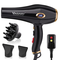 VAGARY 6685G secador profesional con motor AC para secado rápido.