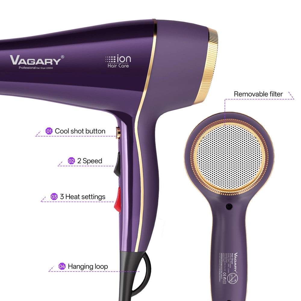 Vagary 6690A con iones para menos estática y suavidad.