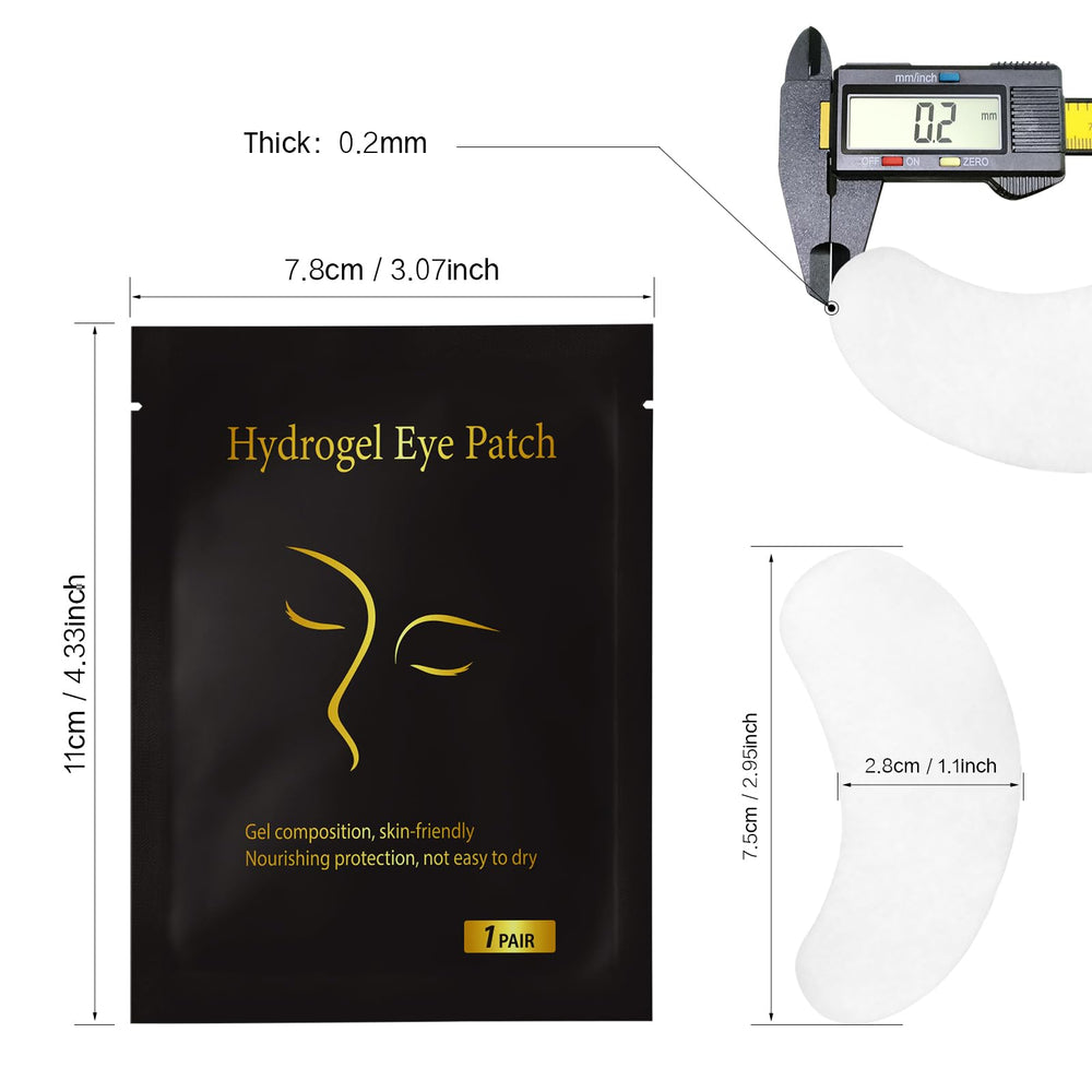 Parches hidrogel Vaincre para ojos, protege pestañas inferiores durante la colocación