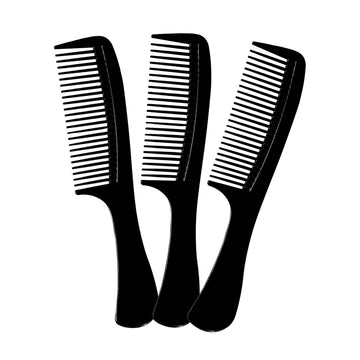 Vakly peine pala de dientes anchos para cabello húmedo, desenreda con suavidad.