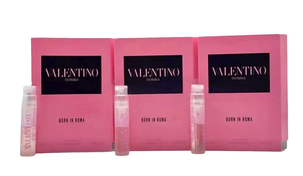 Valentino Born in Roma EDP: estuche compacto para bolso y prueba rápida.