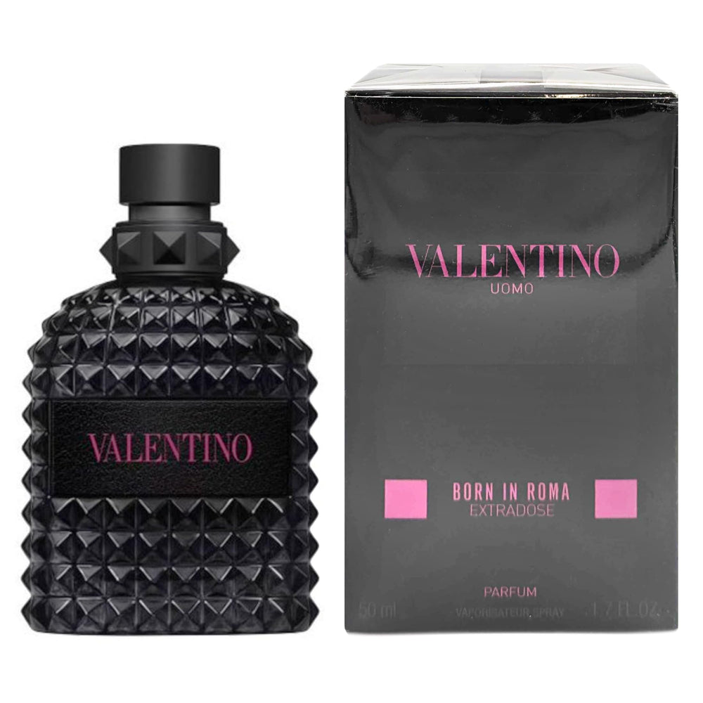Valentino Born in Roma Extradose, botella negra para salidas nocturnas.
