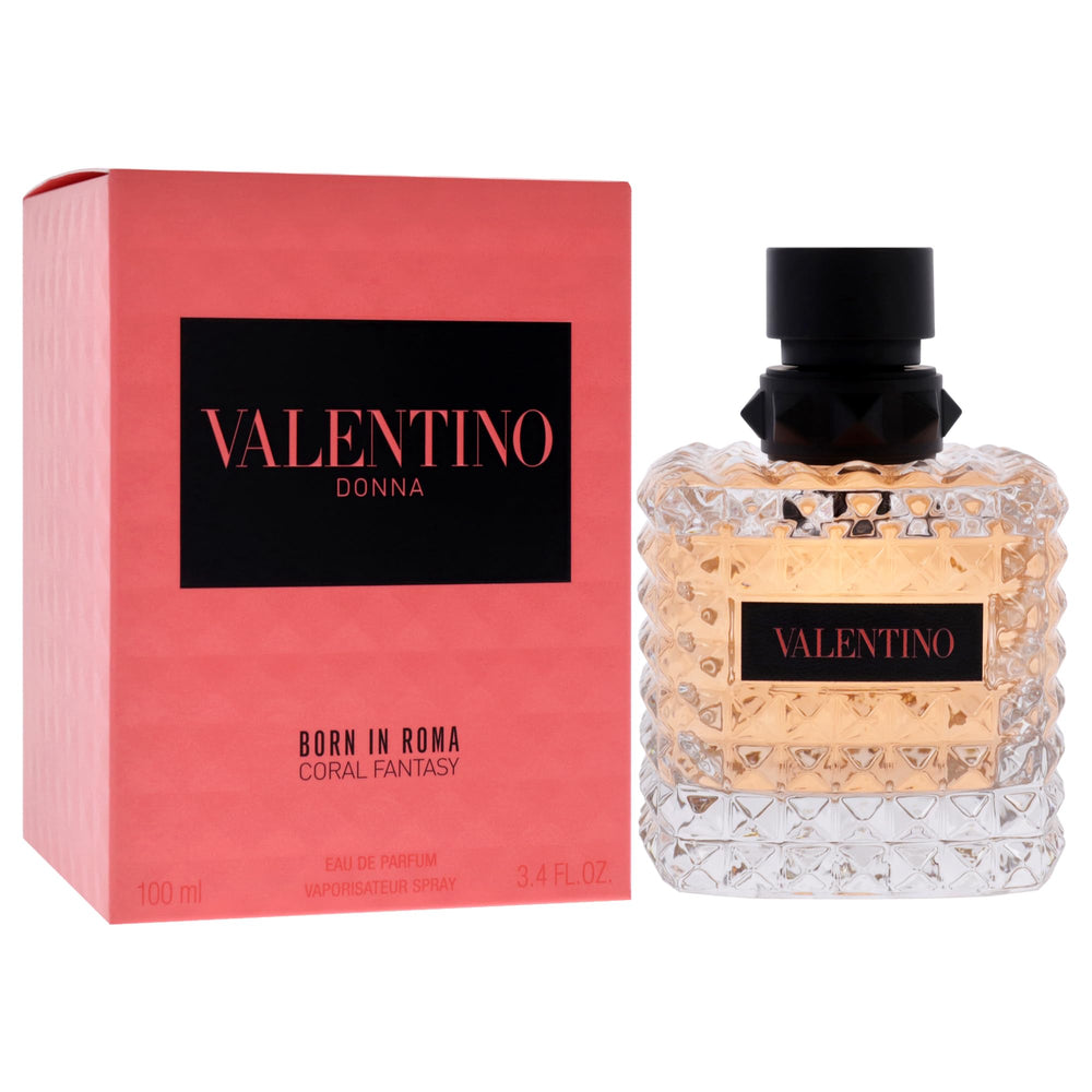 Valentino Donna Born in Roma Coral Fantasy: caja atractiva para regalo.