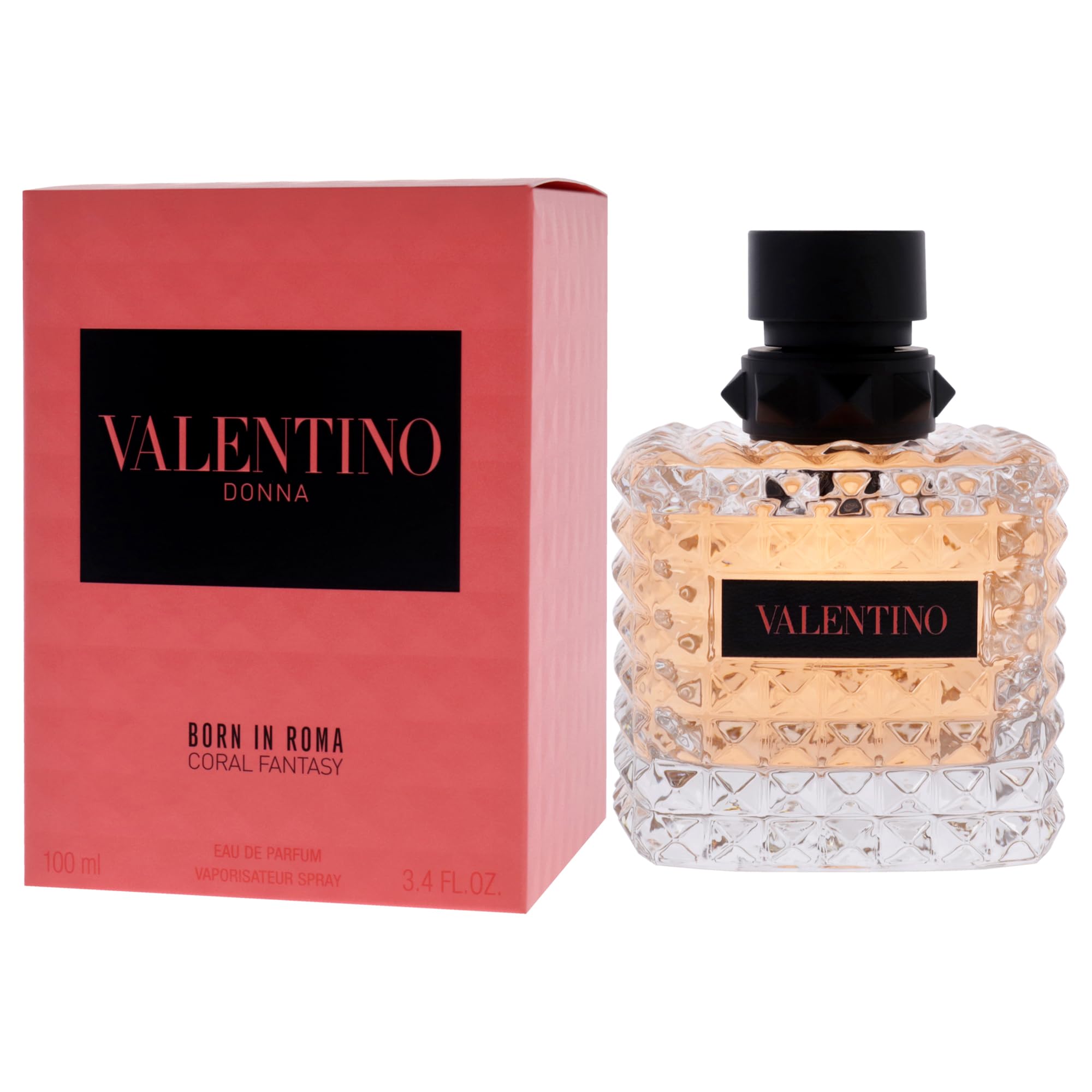 Valentino Donna Born in Roma Coral Fantasy: notas kiwi y naranja para energía fresca.