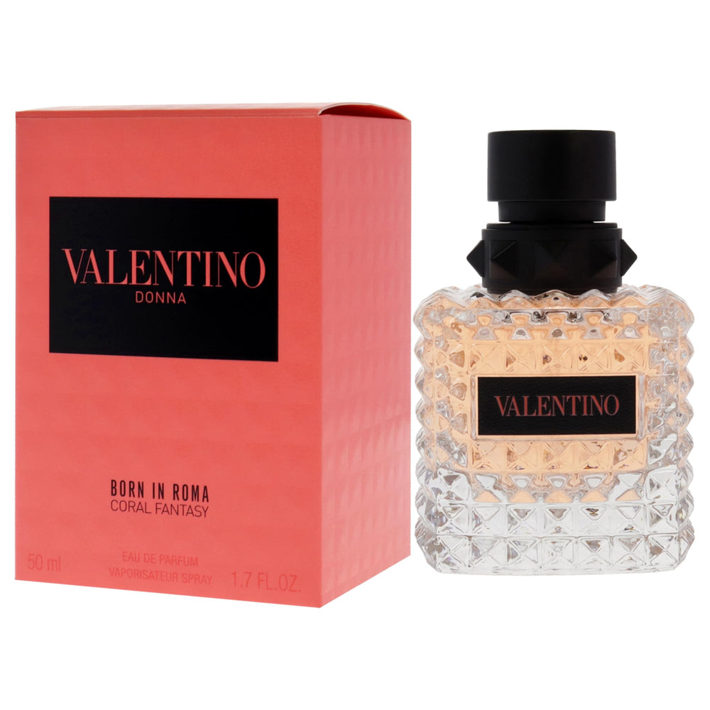 Valentino Donna Born in Roma Coral Fantasy, pulverizador preciso para uso diario.