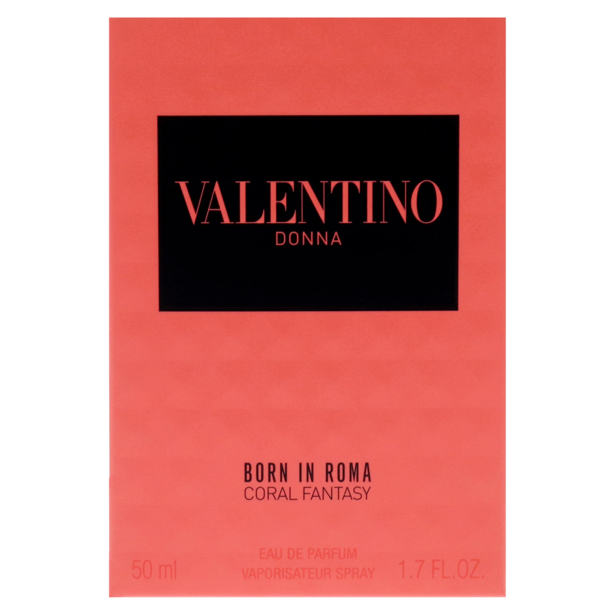 Valentino Coral Fantasy, tapa destacada que añade lujo.