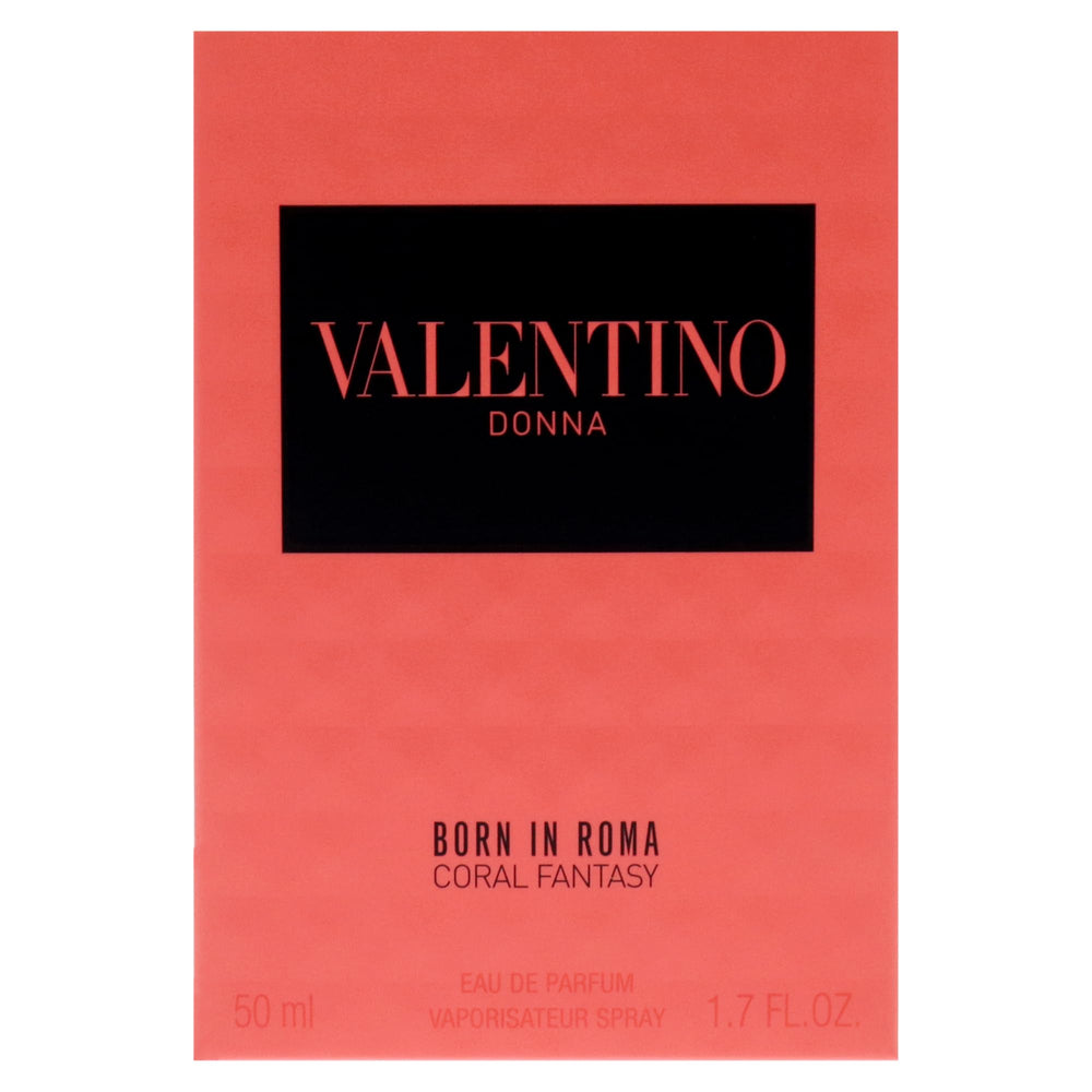 Valentino Coral Fantasy, tapa destacada que añade lujo.