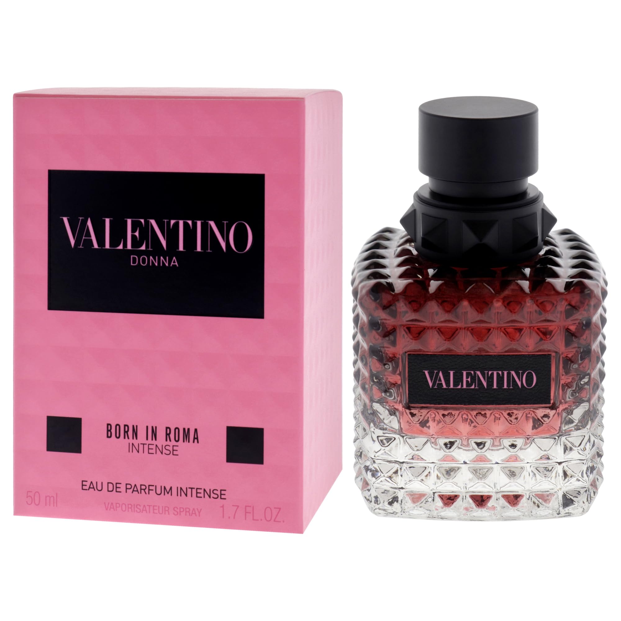 Valentino Donna Born In Roma Intense, nota de vainilla que añade calidez suave.
