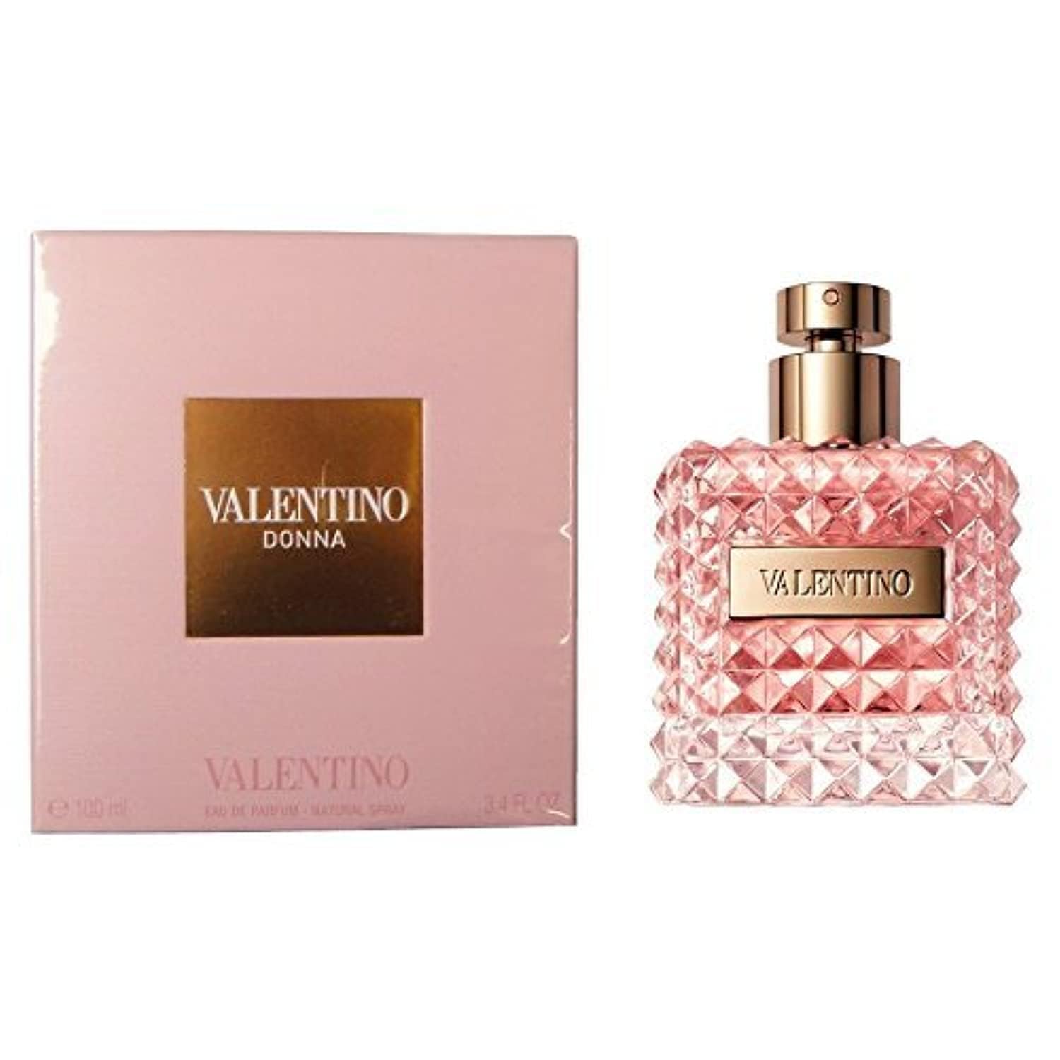 Valentino Donna Eau de Parfum - botella, fragancia elegante para uso diario y eventos.