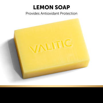 Valitic barra jabón vitamina C, antioxidante suave para tono uniforme