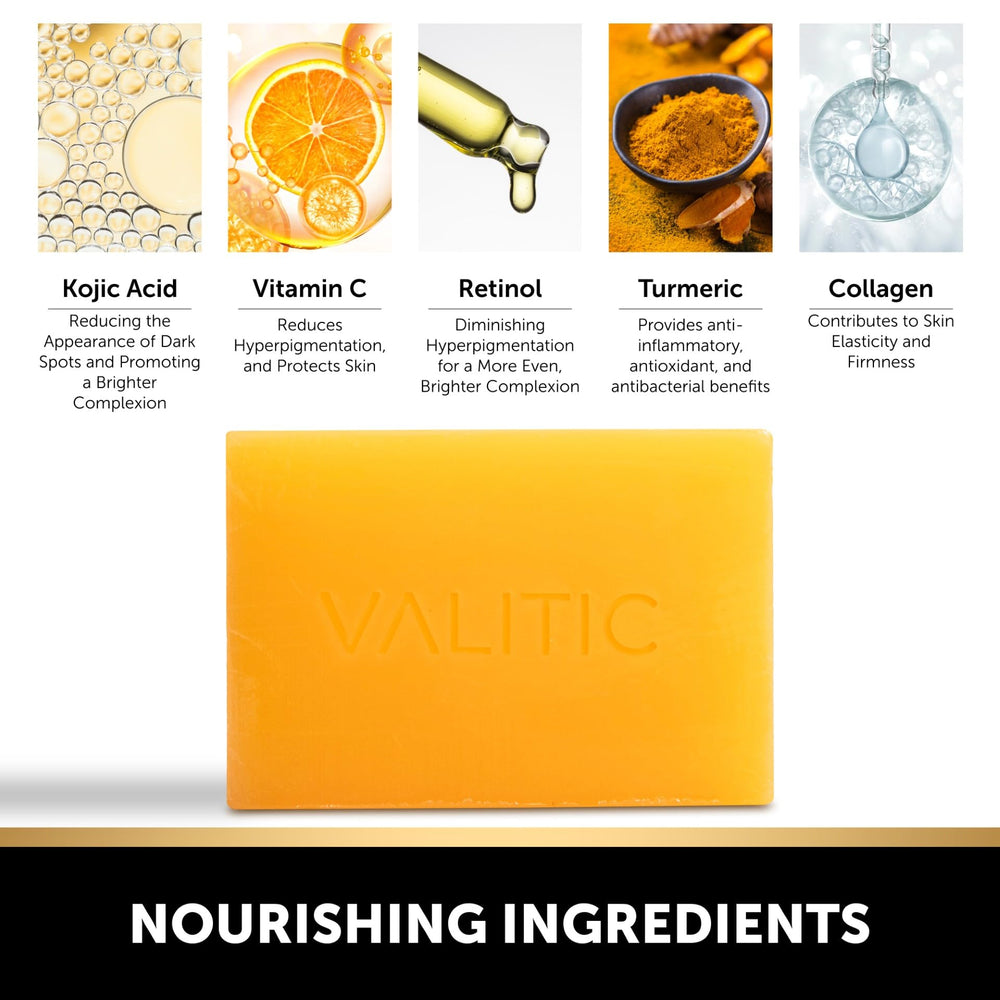 VALITIC Jabon Piel Facial y Corporal: uso diario suave y cómodo.