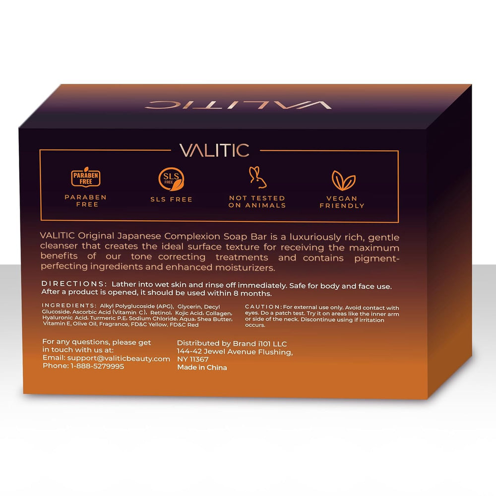 VALITIC Jabón Retinol: foco en rejuvenecimiento y piel más lisa.