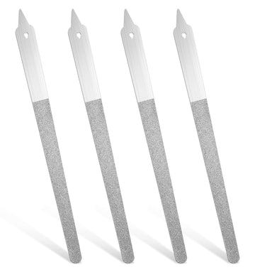 ValueBargain lima diamante de acero inoxidable, 6 pulgadas, ideal para uso profesional.