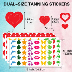 VANALIA corazones-bronceado 3 en 1, crea efectos personalizados.