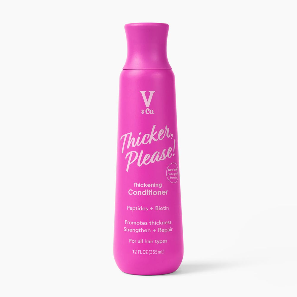 V&CO Acondicionador Engrosador en envase visible para uso diario y cuidado del cabello