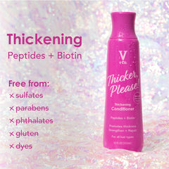 V&CO biotina y aceite de coco nutren y dan brillo