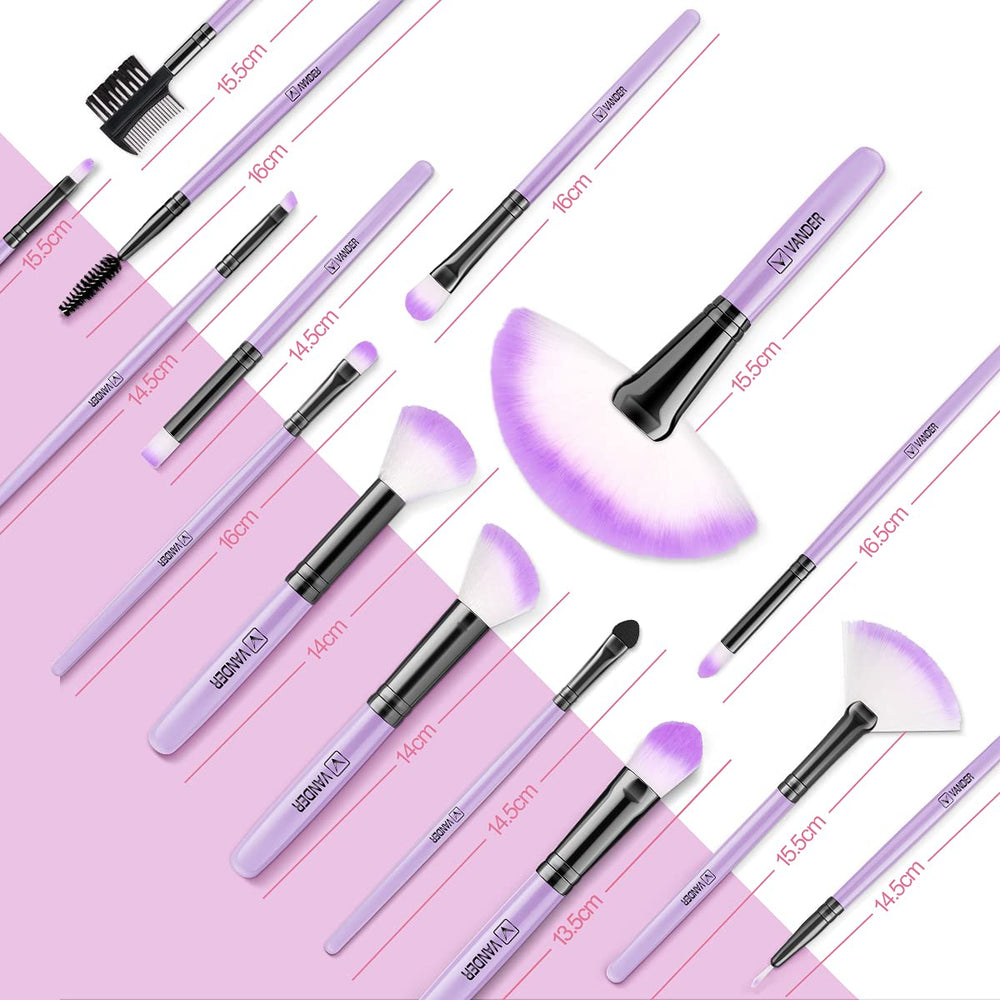 Pincel Vander Profesional 32 para blush, color preciso y mezcla fácil.