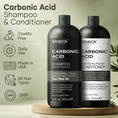 VANIDOX Après-shampoing carbonique, bouteille prête à l'emploi, cheveux plus doux et volumineux.