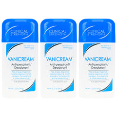 Vanicream antitranspirante sin fragancia en barra para piel sensible, protección diaria.
