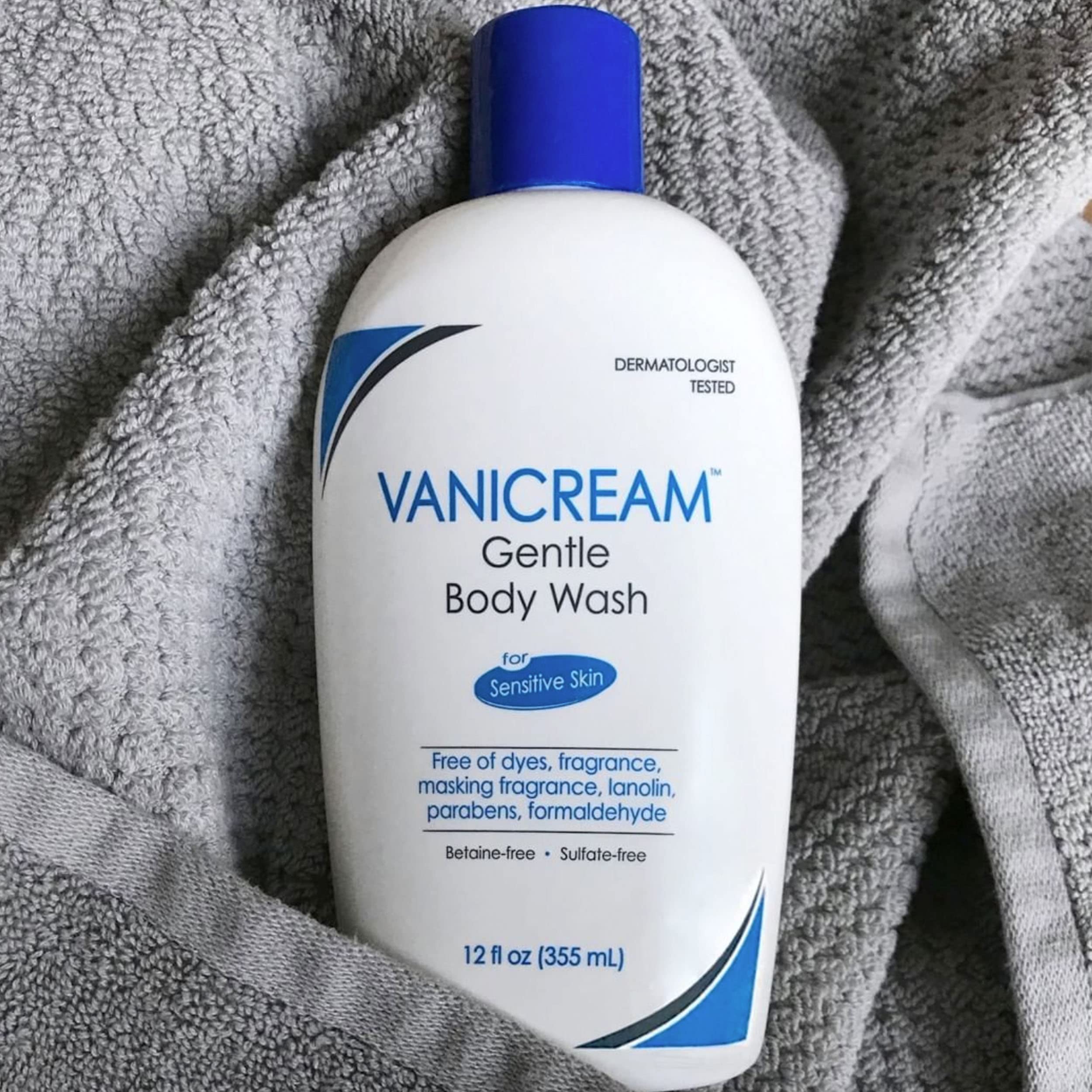 Vanicream après-shampoing – bouteille légère pour cheveux sensibles sans parfum.