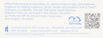 Vanicream Barra cuidado diario para piel sensible, limpia sin resecar.