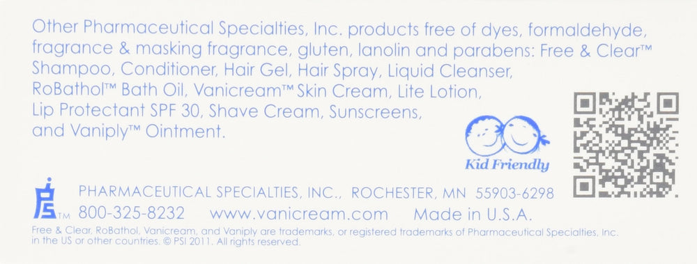 Vanicream Barra cuidado diario para piel sensible, limpia sin resecar.