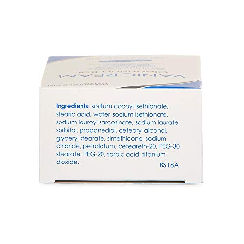 Vanicream barra dermatológicamente probada, adecuada para piel sensible.