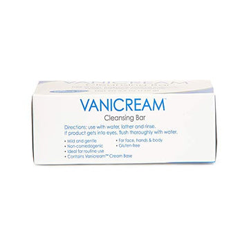 Vanicream barra diseño ergonómico, manejo cómodo al usarla.