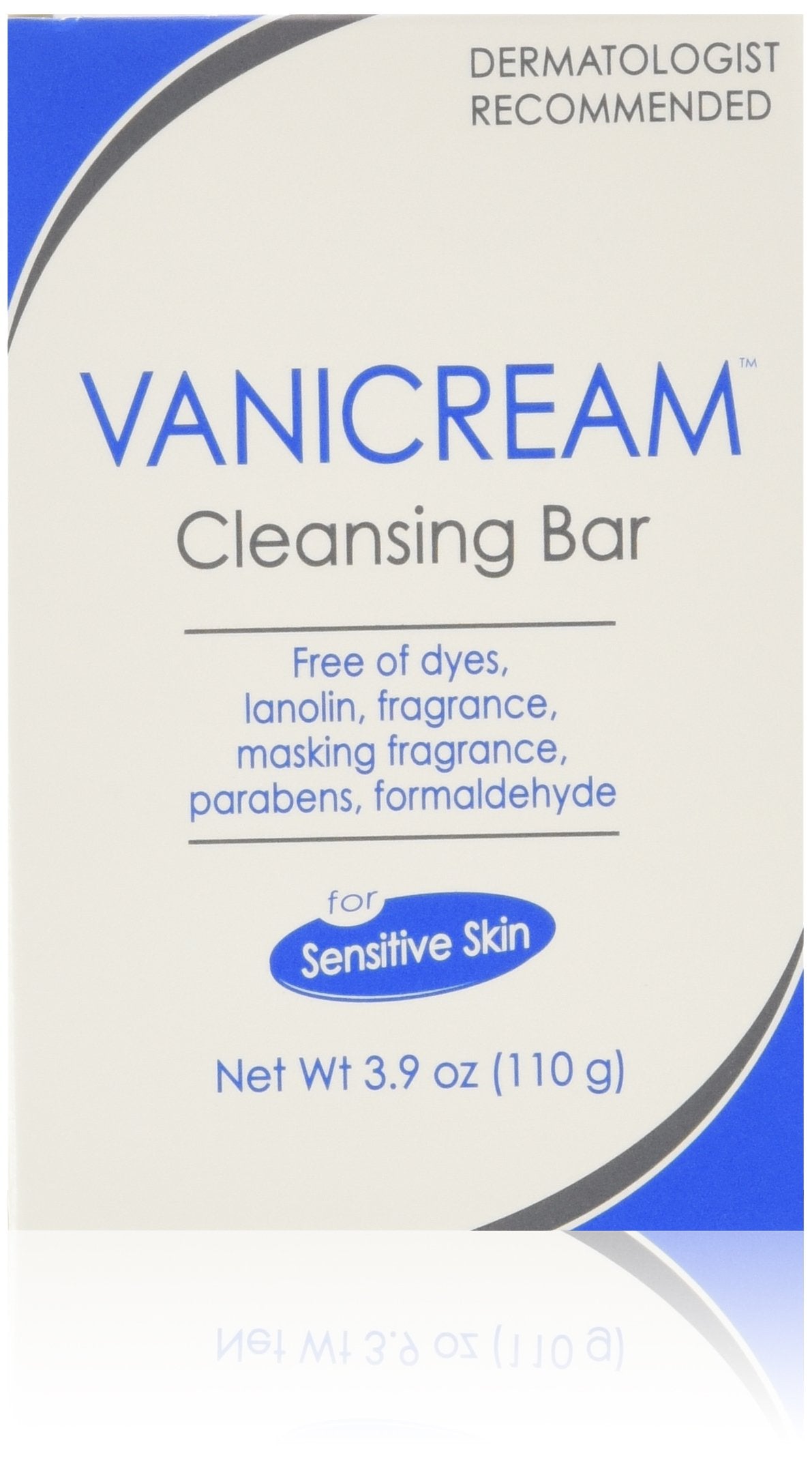 Vanicream Barra limpiadora para piel sensible limpia suavemente y sin irritación.