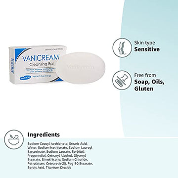 Vanicream barra pack de 12, ahorro práctico para rutina de cuidado.