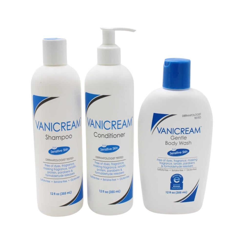 Vanicream champú, botella de 12 oz, cuidado suave para cabello sensible