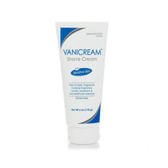 Vanicream Crema de Afeitar, envase de 6 onzas, afeitado suave y sin irritación.
